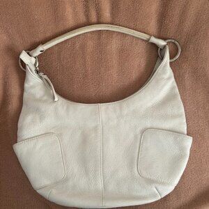 HOBO brand off-white shoulder purse